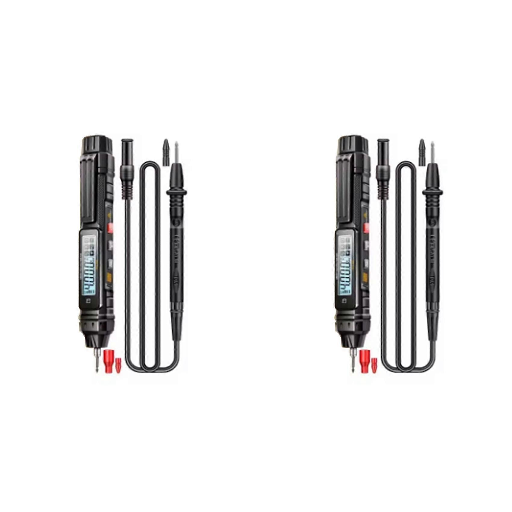 2X ANENG Pen-Type Multimeter Digital High-Precision Multimeter Small Portable Fully Automatic Multimeter