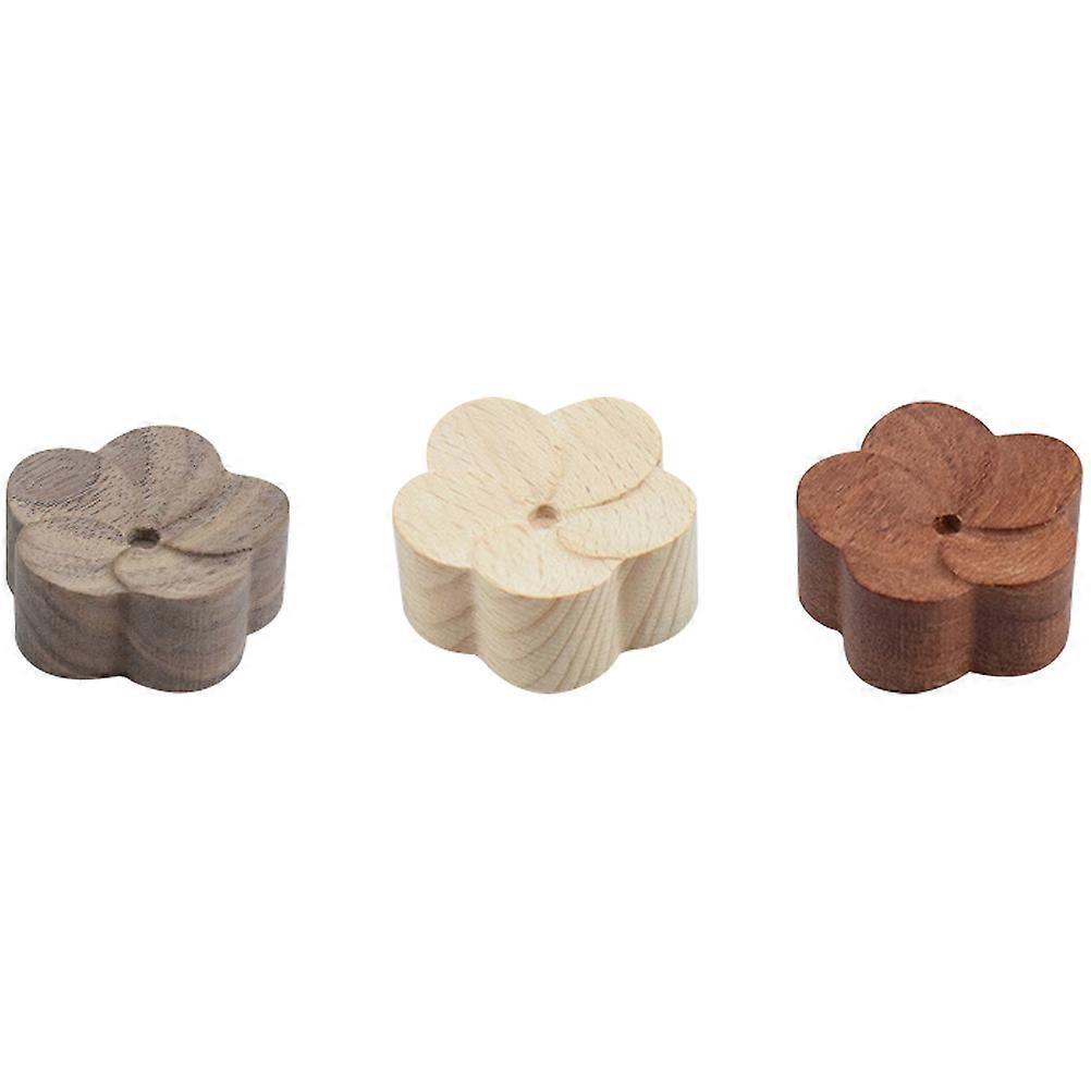Aromatherapy Diffuser Wood for Essential Oil 3Pcs Car Scent Diffuser
