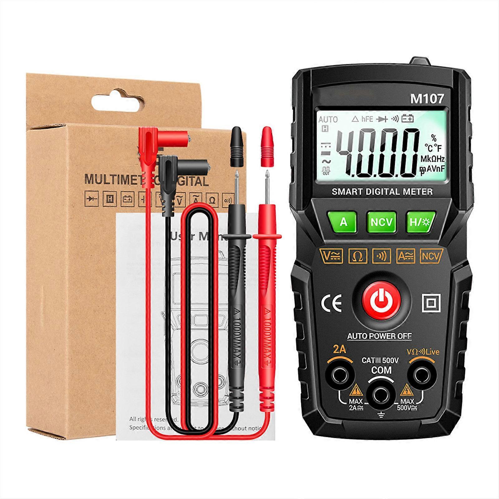 Intelligent Multimeter Digital Volt Meter for Testing Professional 4000 Counts