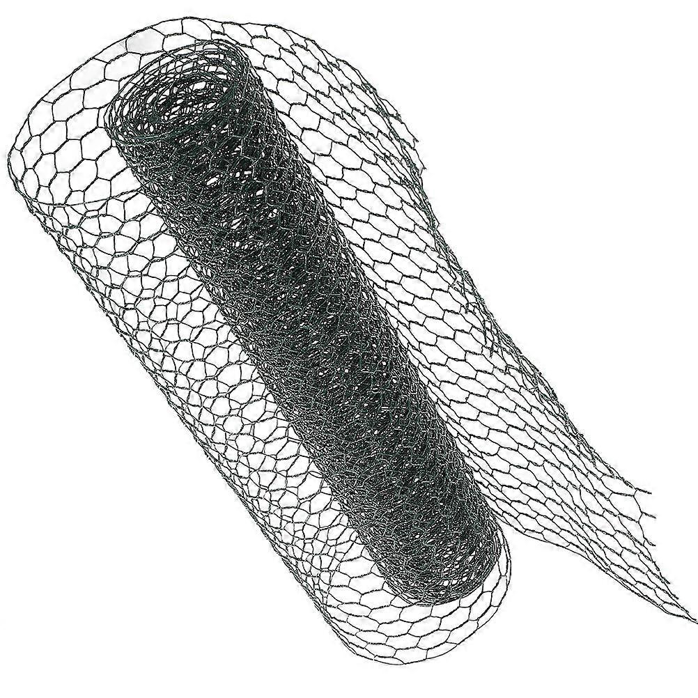 Galvanized Chicken Wire Hexagonal Wire Net for 2Pcs Garden Fencing