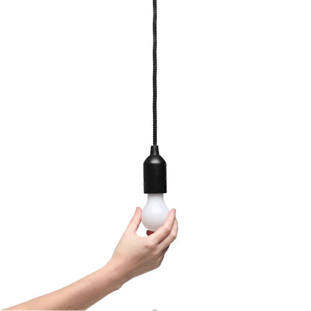 Outdoor Lighting LED Camping Lantern Hanging Pull Cord Light 4Pcs Pack