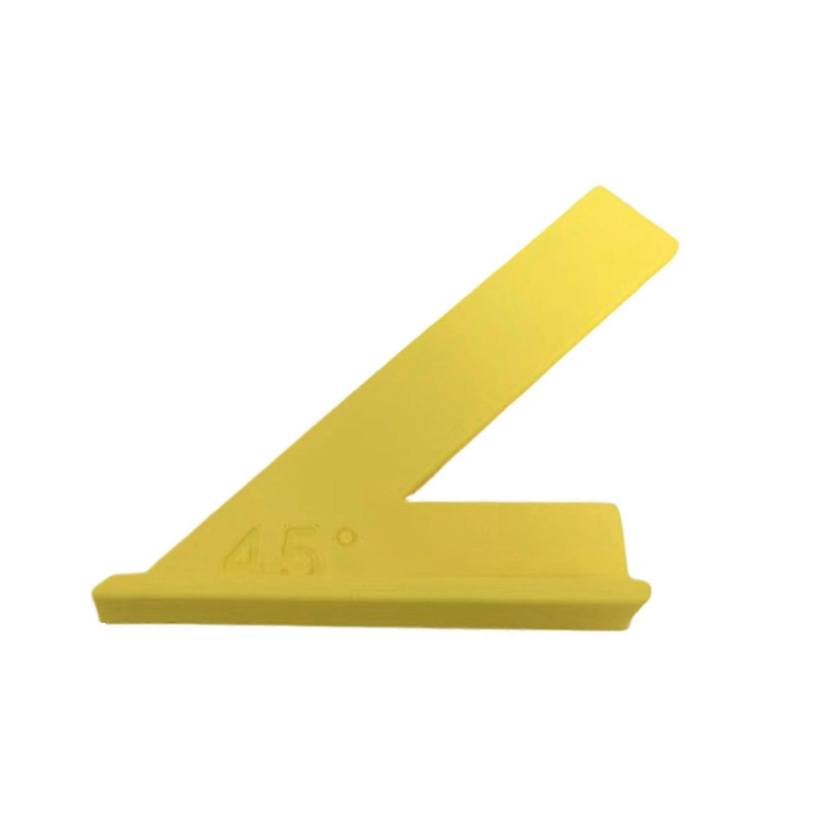 Multipurpose Plastic Angle Finder Tool For Construction Home Improvement Safe And Efficient Measuring Without Sharpened Edges Multicolor