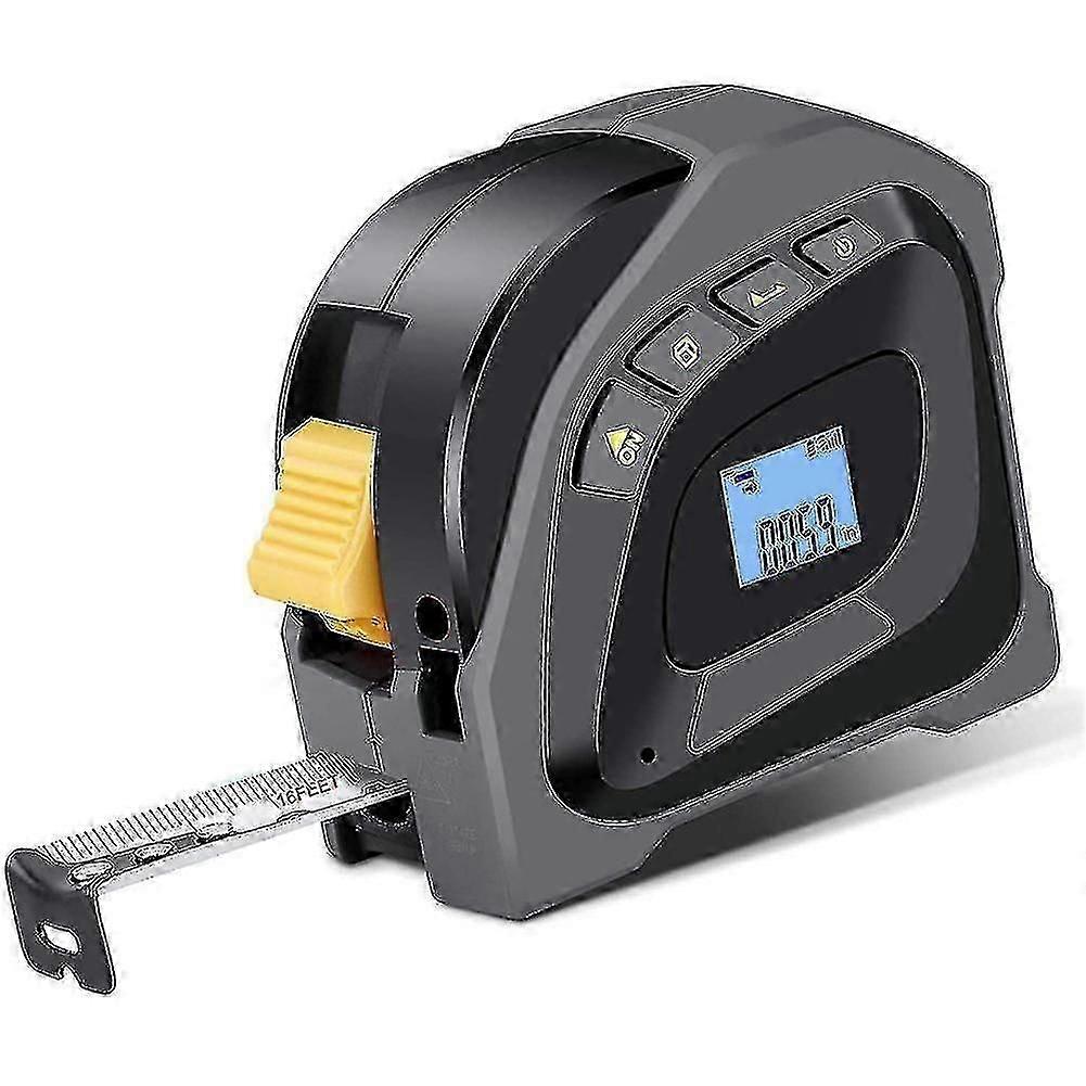Measuring Tape 16 Feet, Lcd Digital Display, Removable Hook