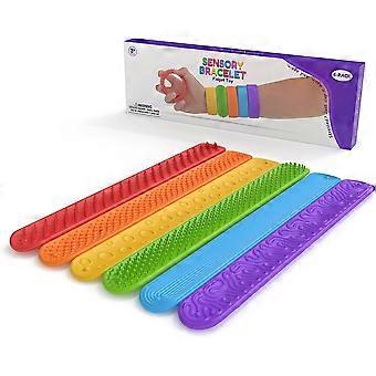 Sensorisches Armband für Kinder – Beruhigendes Spielzeug zur Linderung von Stress und Angstzuständen – Neuartiges Silikonarmband
