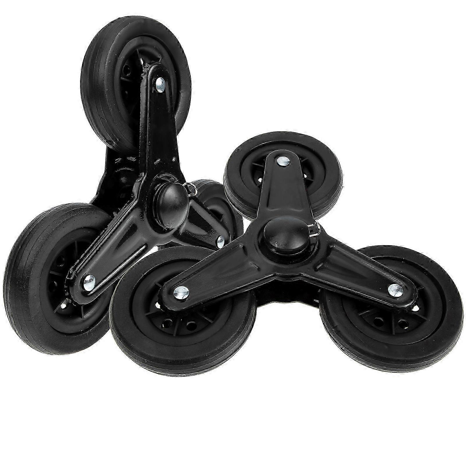 Shopping Cart Wheels, Stable Triangle Base compatible with Efficient Movement, Quick Assembly