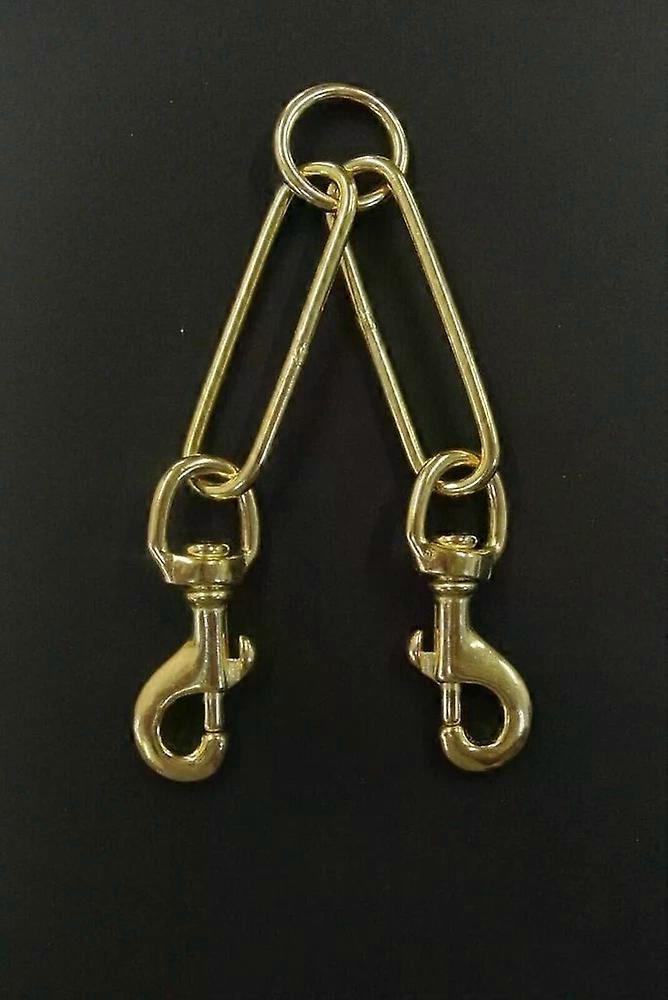 Brass Coupling Greyhound Handmade Racing Hooks Solid Solid UK