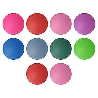 10Pcs Lottery Balls Table Tennis Balls Colorful Lottery Balls Game Party Decoration (Random Color)