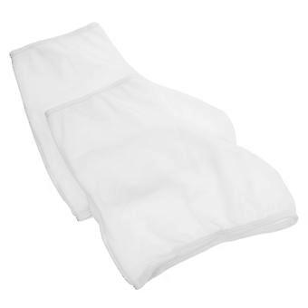 Anti-Scratch Skate Shoe Sleeve Elastic Boot Cover White
