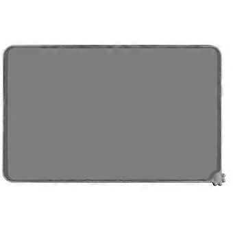 Grey Silicone Pet Feeding Mat, 47 X 30 Cm, Non-Slip Waterproof Bowl Mat for Dog & Cat