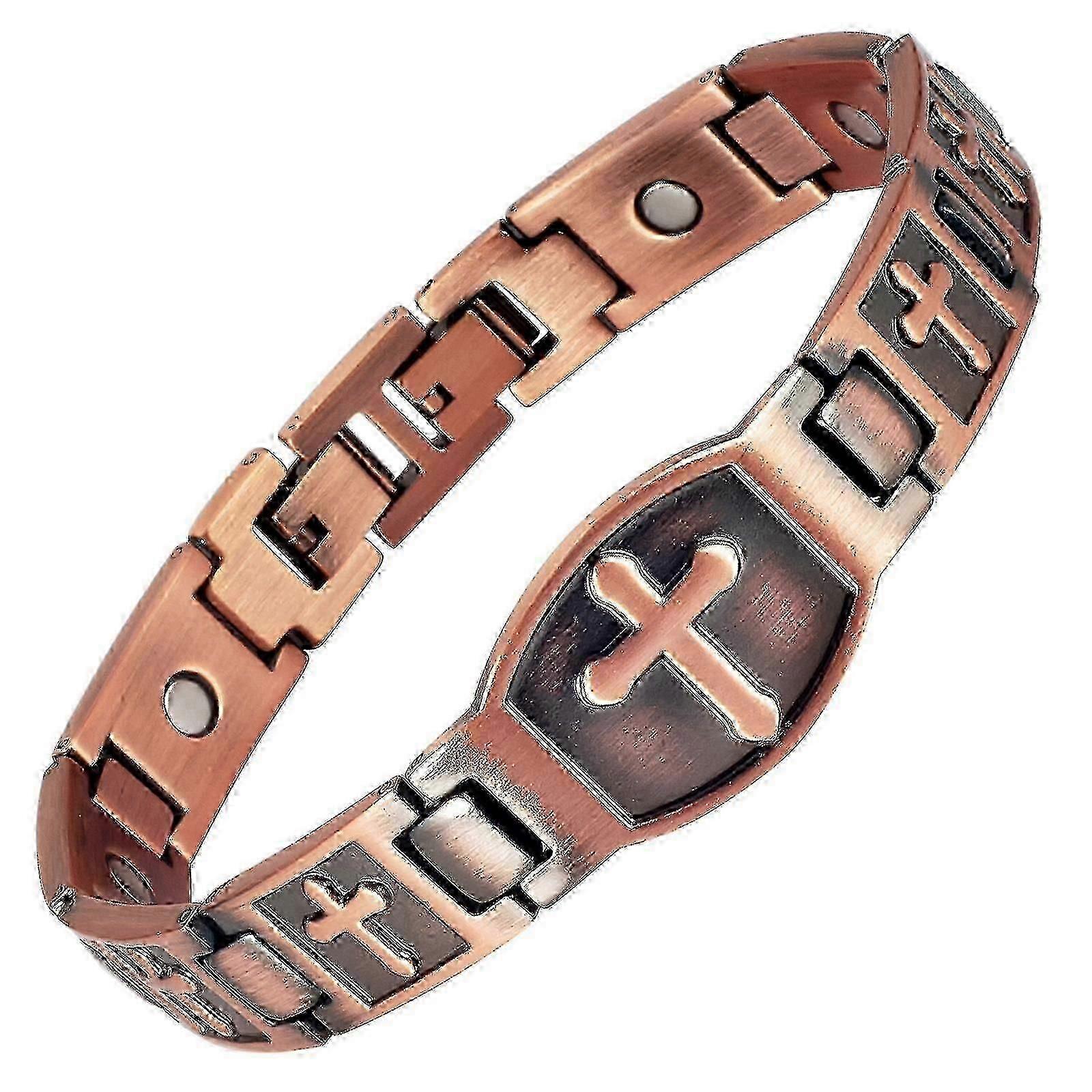 Pure Copper Bracelet Fit compatible withMen's