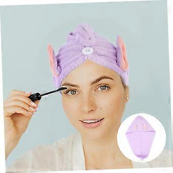 2er-Pack Haargummis mit Hasenohren – Niedliche Haargummis aus Korallenvlies für Damen