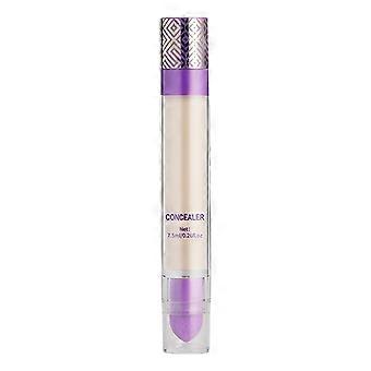 Full Coverage Concealer Stick with Blending Sponge for Dark Circles, Dual-Ended Design