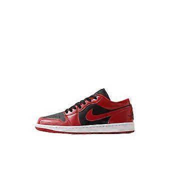Nike Air Jordan 1 Low SE Black / Varsity Red - White HV4089-006 Men's