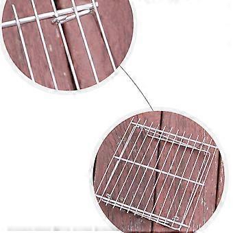 Stainless Steel BBQ Rack Mini Foldable Barbecue Grill Simple Barbecue Rack Outdoor Barbecue Grill (Size 2)