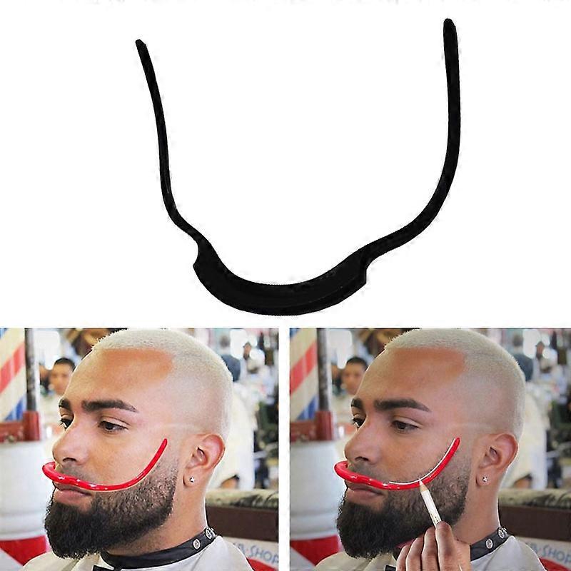 Beard Styling Ruler Shaving Tools Beard Styling Ruler (Black)