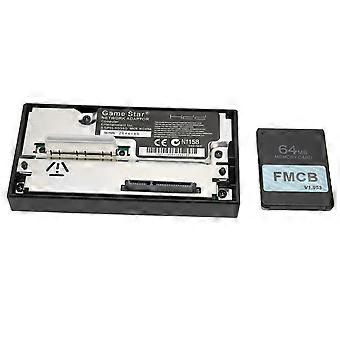 Adattatore disco rigido SATA per PS2 e scheda madre FMCB versione 1.953 64Mo McBoot gratuita