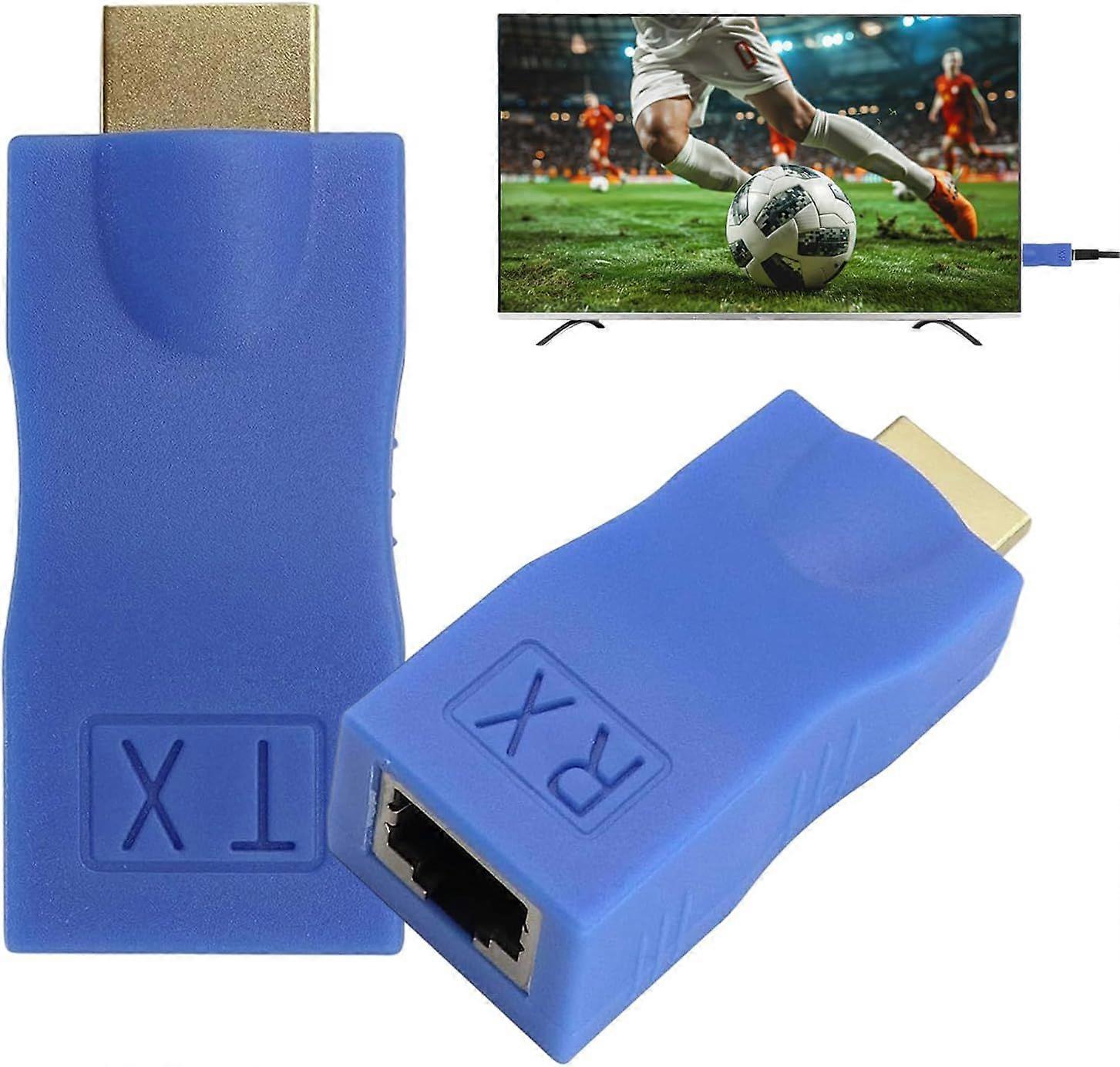 HDTV Adapters,HDTV Connector Extender - 98.4ft Range Receiver for