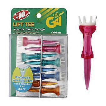 Tee Lift 2.4in Step Mixed Golf Tees