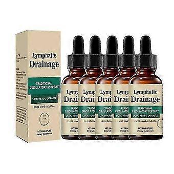 1-5er-Packung, 60 ml pro Flasche, Lymphdrainage-Essenz-Tropfen für die Körperpflege – Neu eingetroffen_JSAO