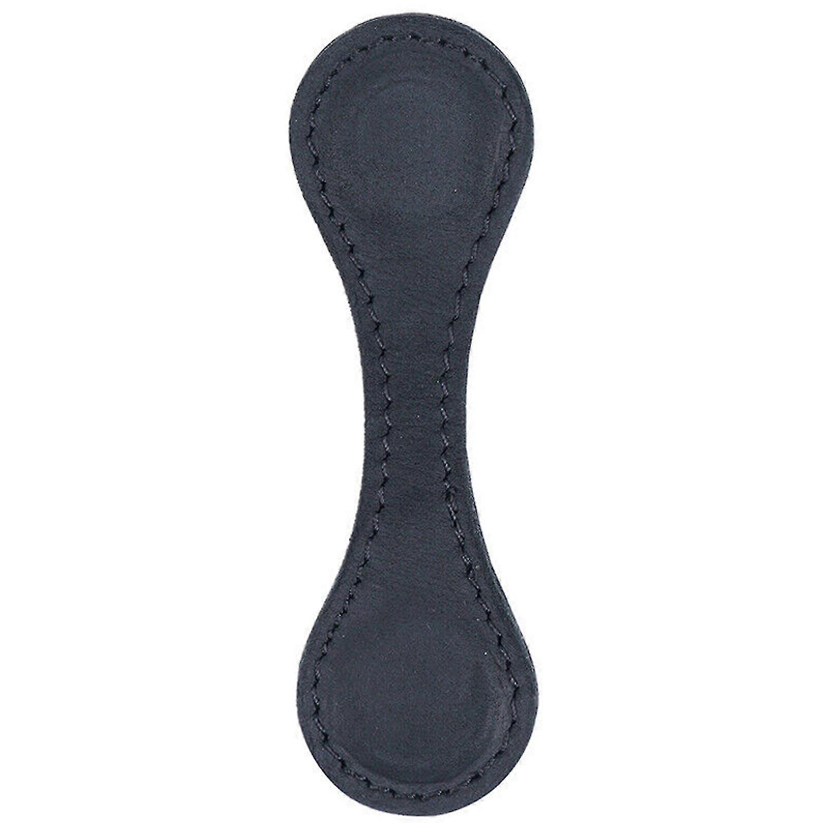 Handmade Retro Magnetic Leather Bookmark with Monogram Customization