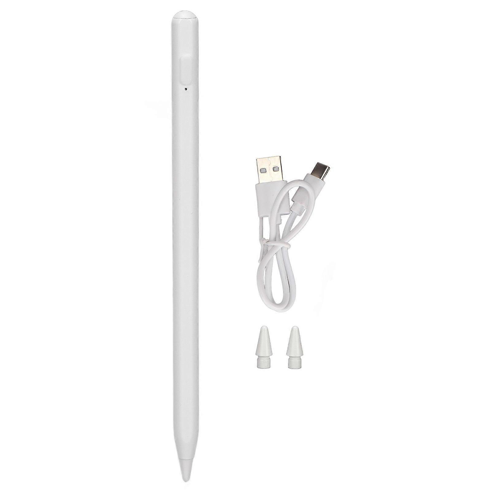Active Stylus Multifunctional Universal Active Capacitive Stylus with 2 Replacement Pen Tips for IOS Tablet