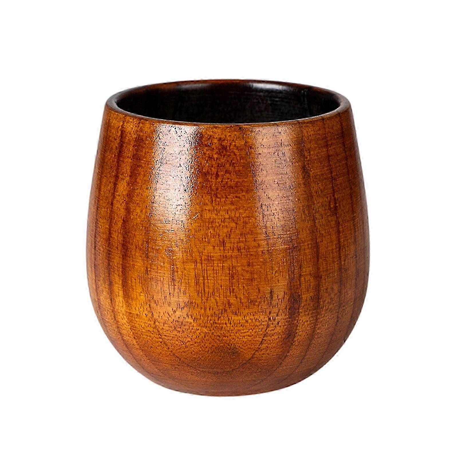 Solid Charred Wood Tasting Glass