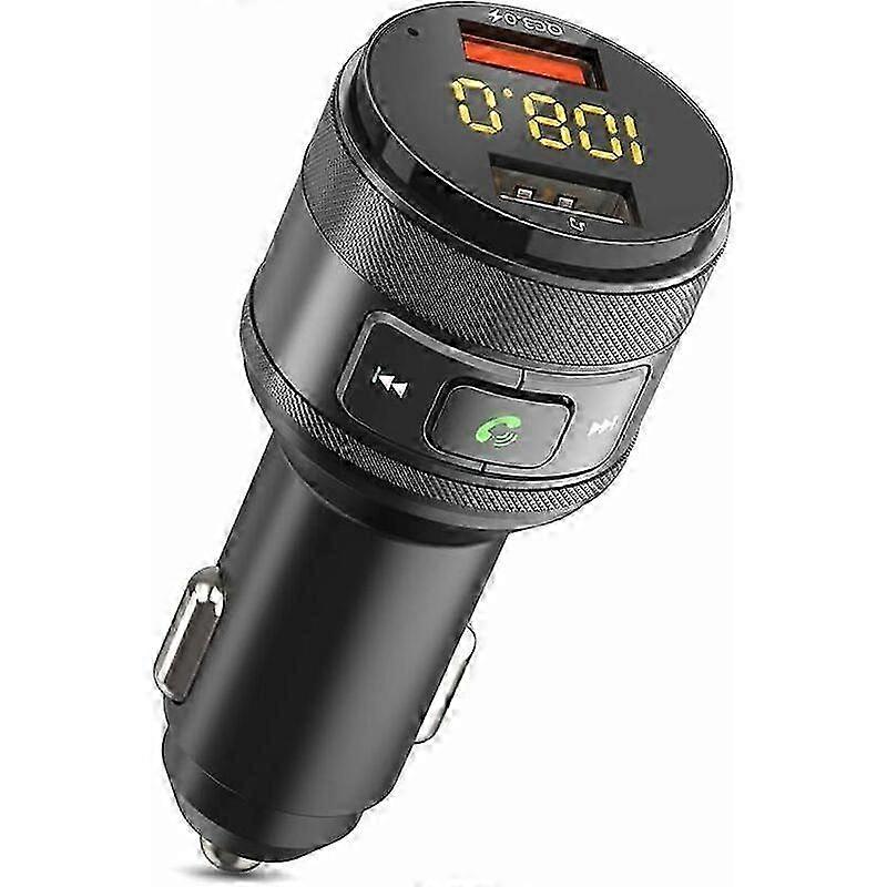 Transmițător FM Bluetooth cu încărcare rapidă QC 3.0