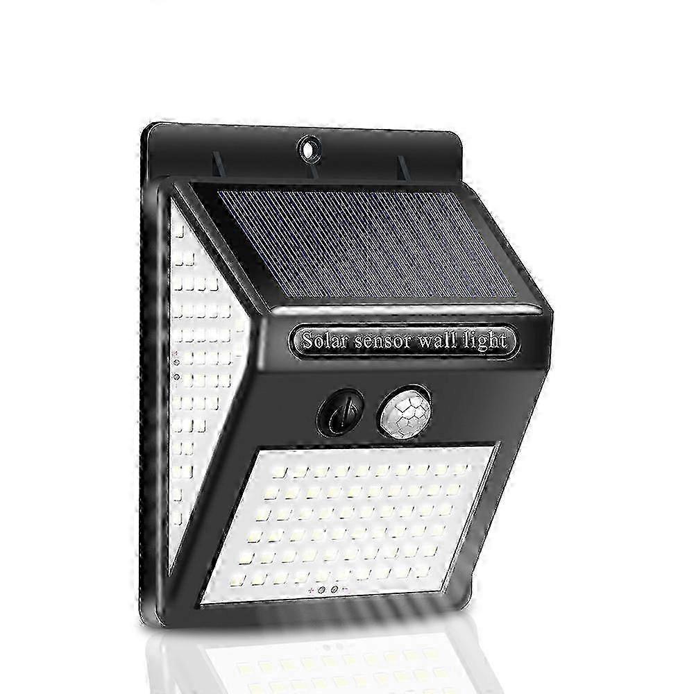 Triple-Sided Motion-Sensing Solar Street Light