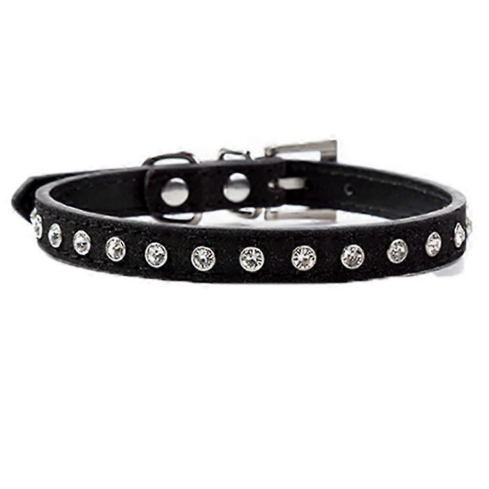 Adjustable Rhinestone Pet Collar