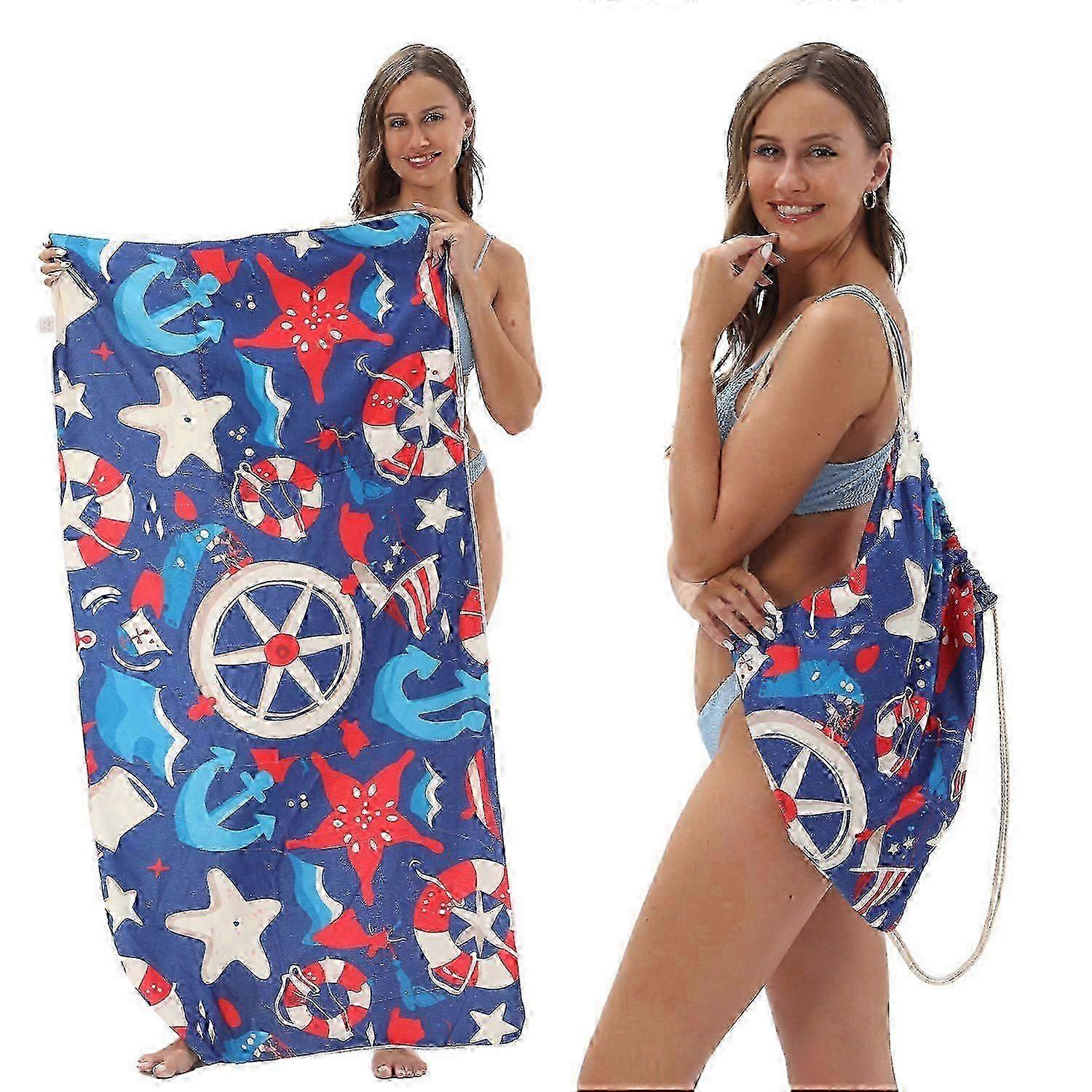 Foldable Microfiber Towel Backpack
