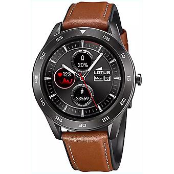Zegarek Smartwatch Lotus dla cyfrowych kwarcowych mężczyzn z gumową bransoletą 50012/1