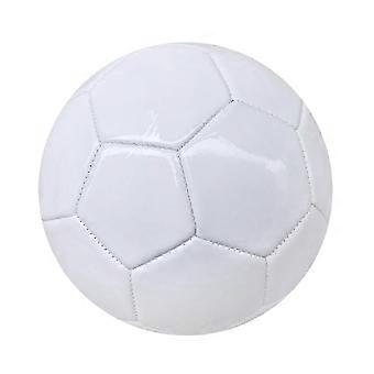 Professional Soccer Ball Size 5 White Sports Training Football for Match and Practice ZXO