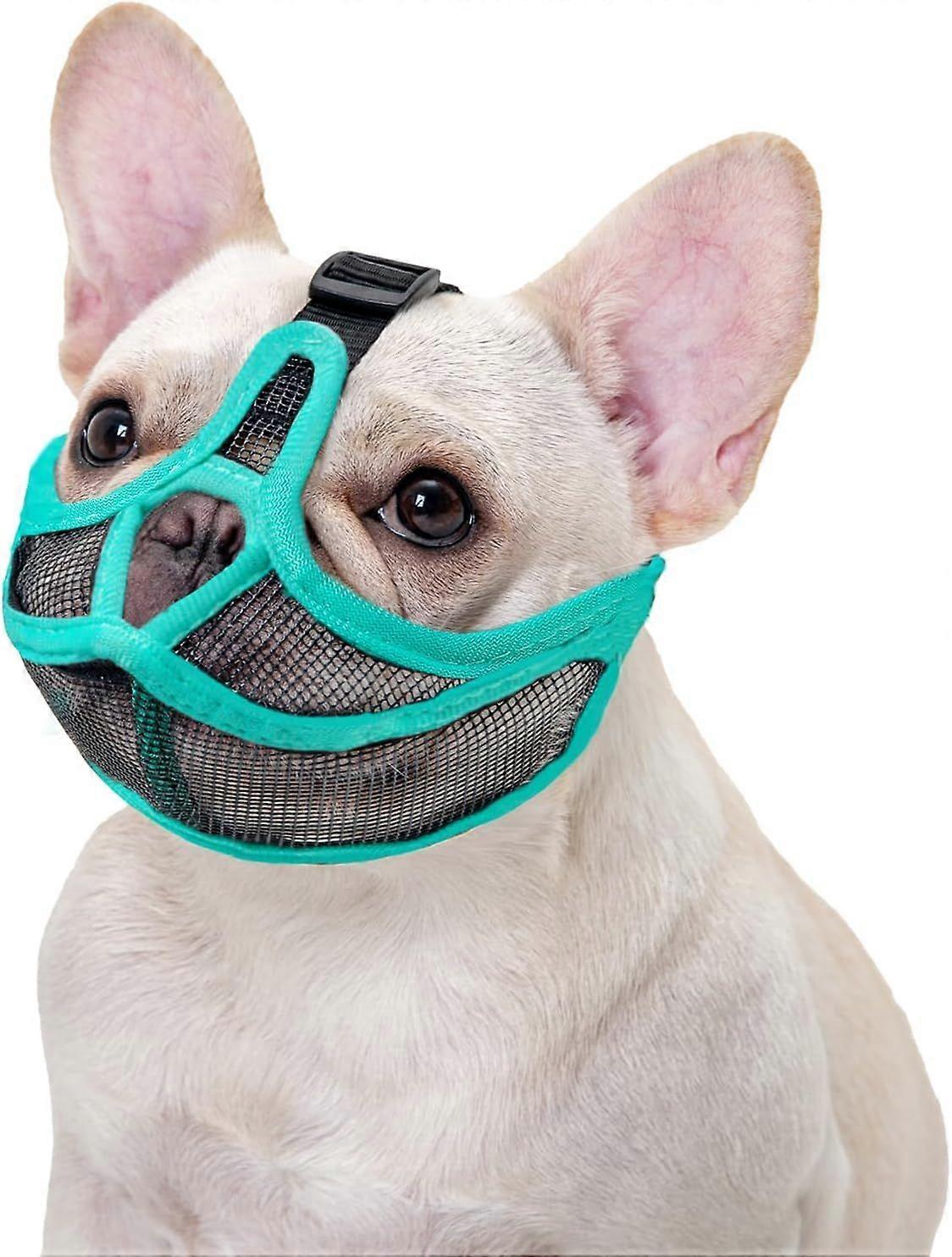 Bulldog-Specific Adjustable Mesh Muzzle