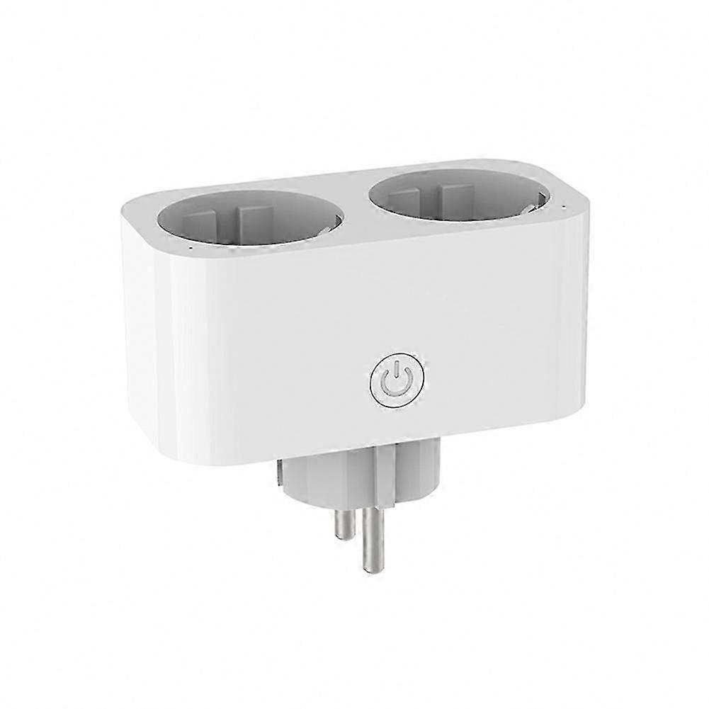 Dual EU Smart Plug 16A WiFi Timer