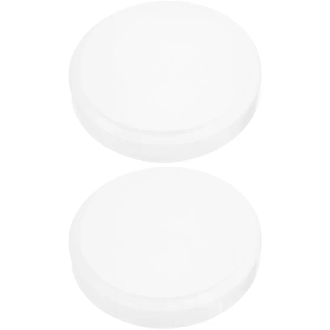 2pcs White round Dome Plastic Ceiling Light Shade Replacement