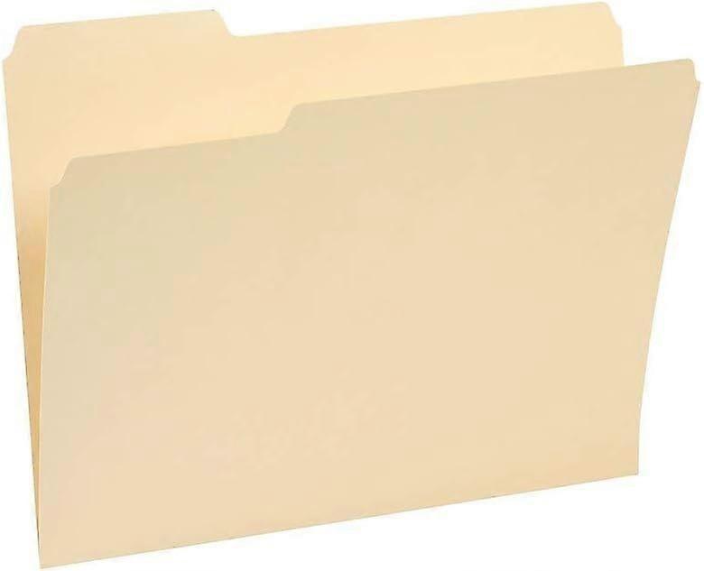 File Folders Letter 3 Tab Assorted Position 100/Box core