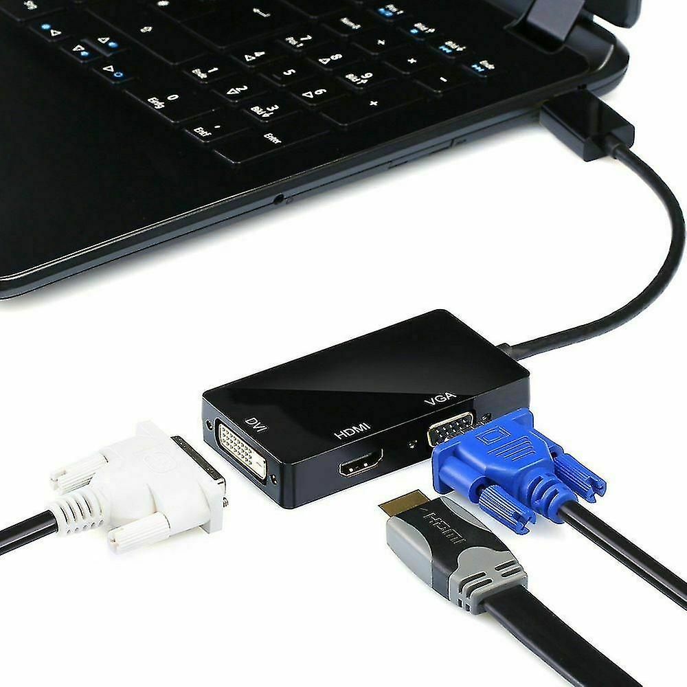 Mini Displayport Hdmi Vga Adapter Converter 4k 1080p