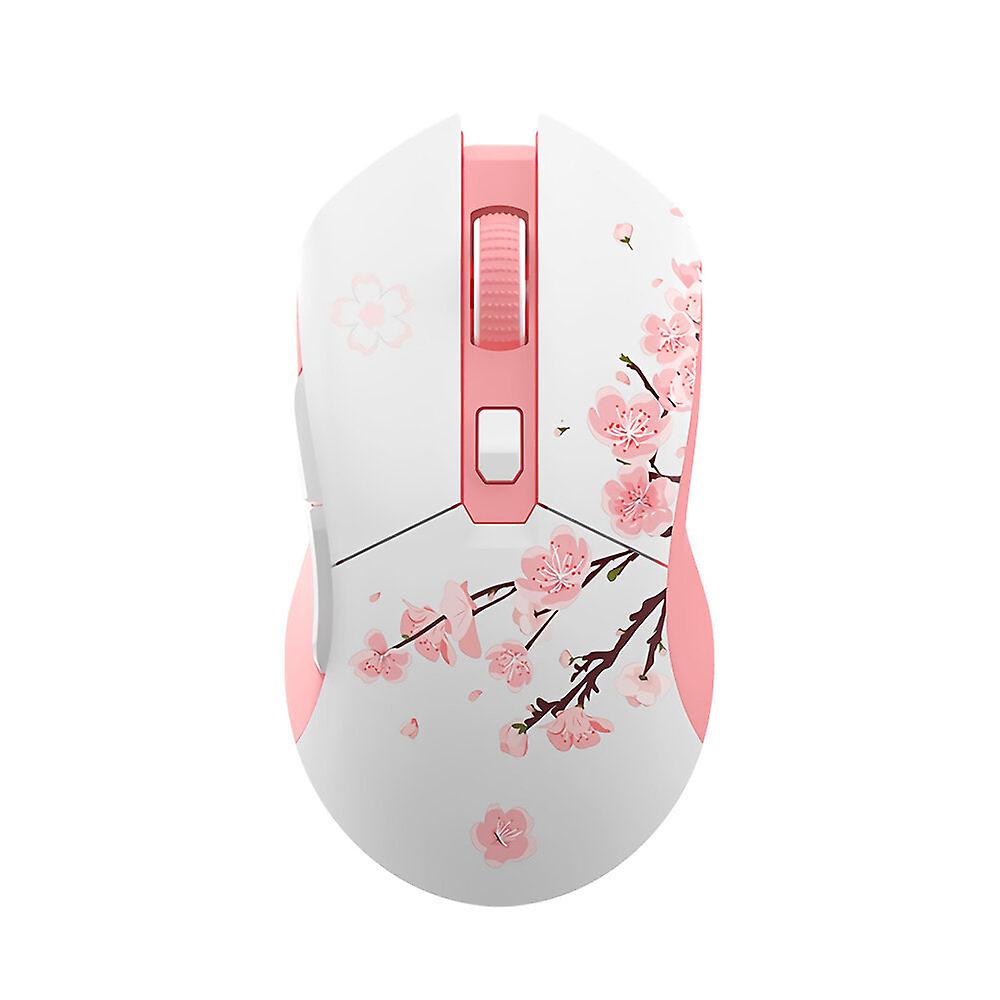 Dual Mode Mouse Rgb 2.4ghz Wireless Wired Gaming Mouse With Charging Dock Built-in 930mah Recharging Battery With Macro Set For Pc Laptop