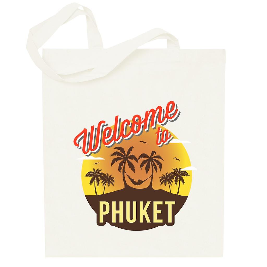 Welcome To Phuket Retro Totebag