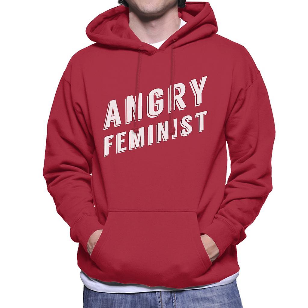 Zlostný feministický muž ' s kápí na tričko