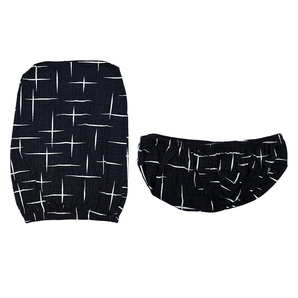 Split Design Office Computer Chair Cover Protector Desk Chair Slipcover B