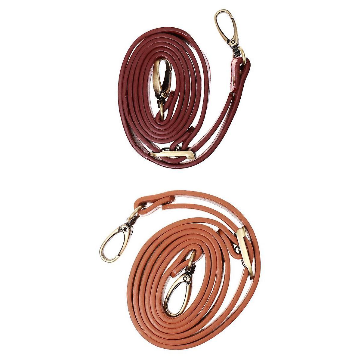 Bag Strap Crossbody Replacement Shoulder Bag Handle Burgundy Brown