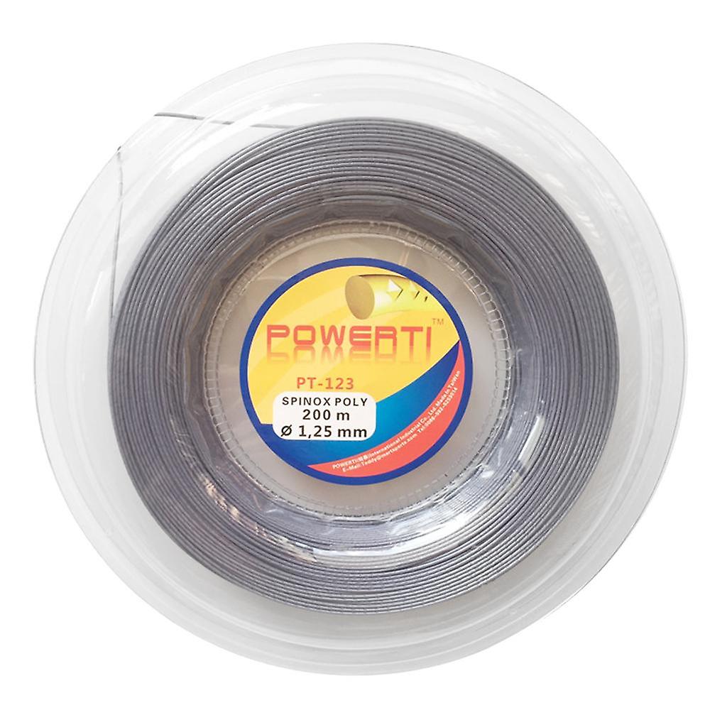 12m Tennis Racket Racquet String High Elastic Thread Textured Line Gray