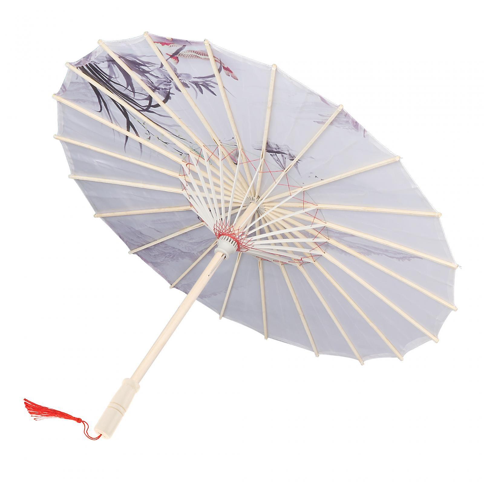 Parapluie en papier huilé 70cm Parapluie de danse ancienne pour costumes fêtes événements style G