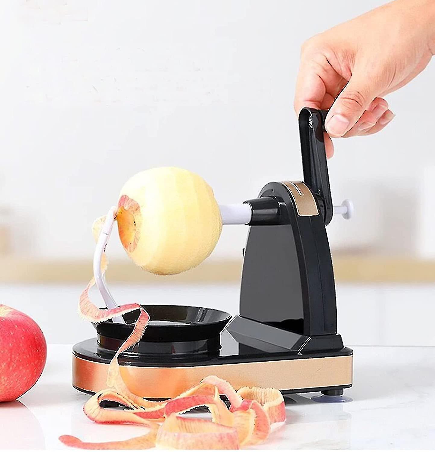 Handvevad roterande äppelskalare frukt och grönsak peeler päron potatis peeler kök peeler att kissa