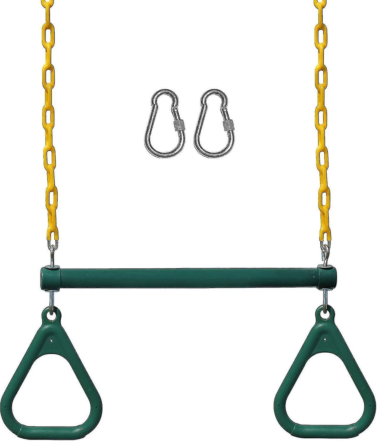Bar Swing With Rings For Climbing Frames