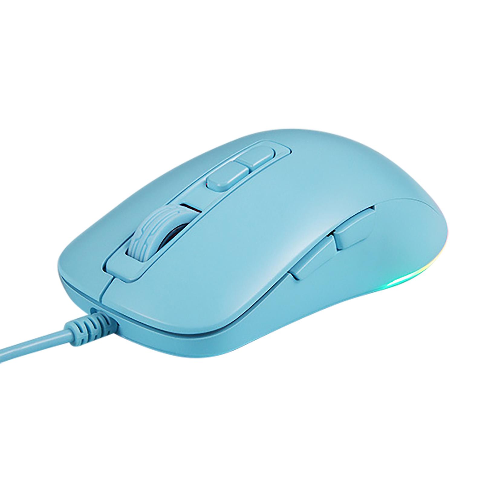 383B Wired Mouse Ergonomics Luminous Silent Anti-slip Comfortable Grip DPI Adjustable Colorful Breathing Light Gaming Mouse USB Wired Mice for Laptop