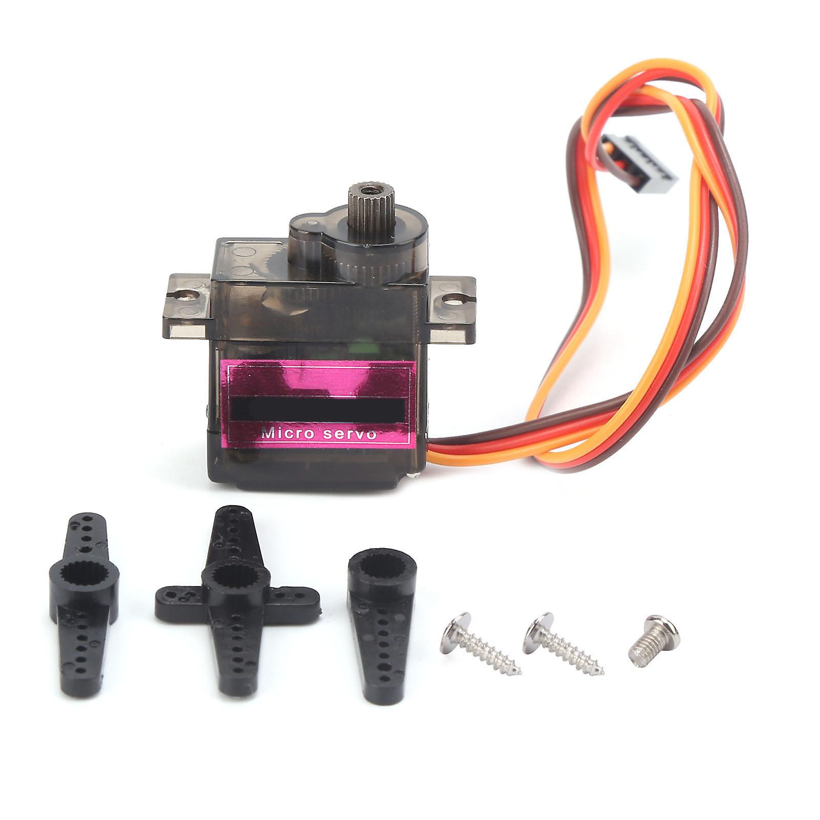Mini Metal Gear Servo Motor Kit for RC Helicopter Airplane Car Boat