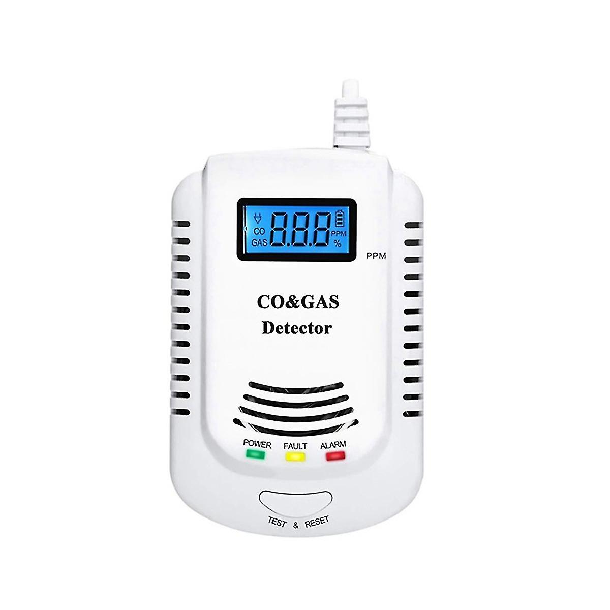 Us Plug,carbon Monoxide Detector,gas Leak Warning Siren,gas Sensor Methane,propane,co Alarm