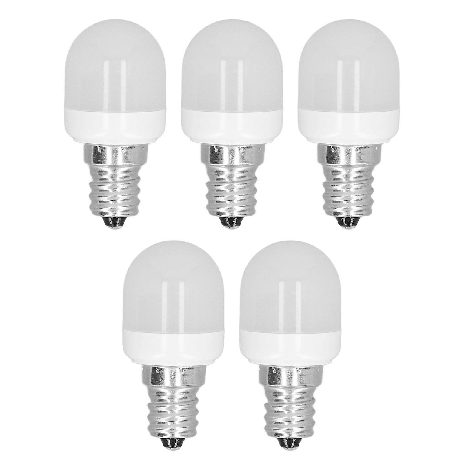 Pack E12 LED Bulb 1.5W 75lm Soft Light for Desk Lamp Ceiling Fan Wall Light AC 220V Warm Light 6000K